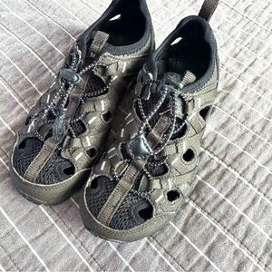 Merrell‎ Kids Hydro Shandal ChopRock Water Sandals Black Brown Boys Size 13